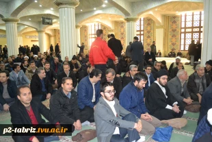حضور دانشگاهیان آموزشکده فنی و حرفه ای شماره 2 تبریز در مراسم گرامیداشت حماسه نهم دی 