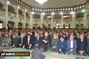 حضور دانشگاهیان آموزشکده فنی و حرفه ای شماره 2 تبریز در مراسم گرامیداشت حماسه نهم دی 
