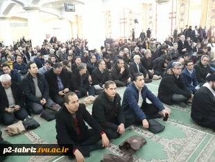 حضور دانشگاهیان آموزشکده فنی و حرفه ای شماره 2 تبریز در مراسم گرامیداشت حماسه نهم دی 