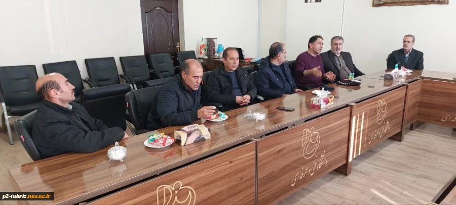 بازدید هیئت رئیسه دانشگاه ملی مهارت استان آذربایجان شرقی از آموزشکده ملی مهارت شماره ۲ تبریز
