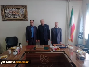 مراسم تودیع ومعارفه آقای دکتر حدادی و آقای دکتر مظلوم بشیری