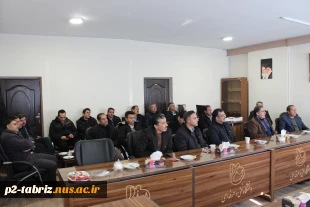 مراسم تودیع ومعارفه آقای دکتر حدادی و آقای دکتر مظلوم بشیری