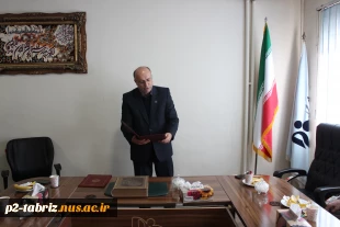 مراسم تودیع ومعارفه آقای دکتر حدادی و آقای دکتر مظلوم بشیری