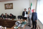 مراسم معارفه مسئول هماهنگی حوزه معاونت فرهنگی و دانشجویی آموزشکده ملی مهارت آموزشکده شماره 2 تبریز