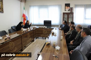 بازدید رئیس نظارت، ارزیابی دانشگاه ملی مهارت کشور از آموزشکده ملی مهارت شماره دو تبریز