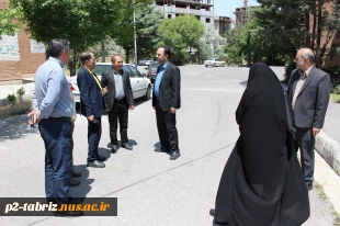 بازدید رئیس نظارت، ارزیابی دانشگاه ملی مهارت کشور از آموزشکده ملی مهارت شماره دو تبریز