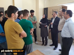 بازدید معاونین محترم دانشگاه ملی مهارت استان آذربایجان شرقی از آموزشکده شماره دو تبریز
