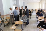 بازدید نماینده محترم نظارت، ارزیابی و تضمین کیفیت دانشگاه ملی مهارت از روند برگزاری امتحانات پایان ترم آموزشکده شماره دو تبریز