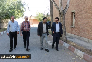 بازدید نماینده محترم نظارت، ارزیابی و تضمین کیفیت دانشگاه ملی مهارت از روند برگزاری امتحانات پایان ترم آموزشکده شماره دو تبریز