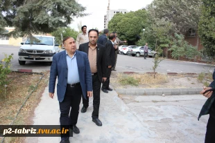 بازدید نماینده محترم مردم شریف شهرستان های تبریز، آذرشهر  و اسکو در مجلس شورای اسلامی از آموزشکده شماره دو تبریز