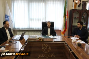 بازدید نماینده مجلس شورای اسلامی جناب آقای دکتر صدیقی از آموزشکده شماره 2 تبریز