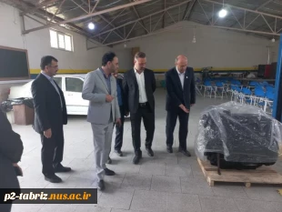 بازدید مدیرکل دفتر مرکزی حراست دانشگاه ملی مهارت از مرکز شماره ۲ تبریز