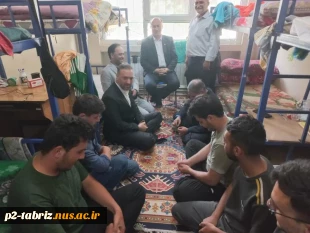 بازدید مدیرکل دفتر مرکزی حراست دانشگاه ملی مهارت از مرکز شماره ۲ تبریز