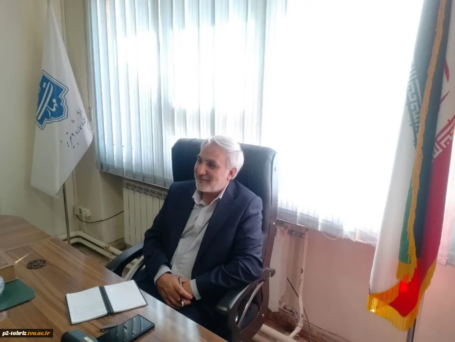 بازدید نماینده مجلس شورای اسلامی جناب آقای دکتر علی جعفری آذر از آموزشکده شماره ۲ تبریز