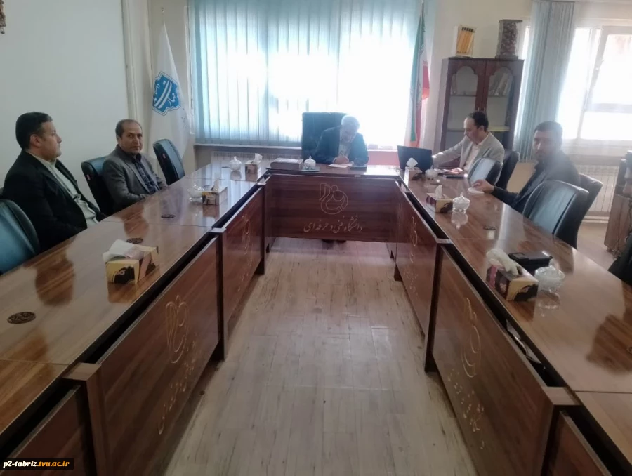 بازدید نماینده مجلس شورای اسلامی جناب آقای دکتر علی جعفری آذر از آموزشکده شماره ۲ تبریز