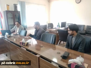 بازدید نماینده مجلس شورای اسلامی جناب آقای دکتر علی جعفری آذر از آموزشکده شماره ۲ تبریز