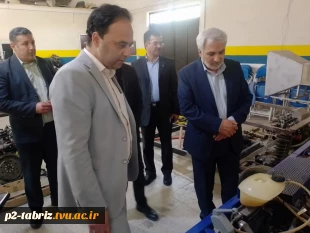 بازدید نماینده مجلس شورای اسلامی جناب آقای دکتر علی جعفری آذر از آموزشکده شماره ۲ تبریز