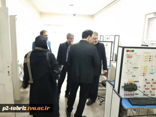 بازدید مدیران کل محترم امور دانشجویی، دفتر امور فنی و نظارت بر طرح های عمرانی و مشاور رئیس دانشگاه ملی مهارت از آموزشکده شماره دو تبریز