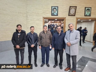 حضور همکاران و اعضای بسیج دانشجویی آموزشکده شماره دو تبریز در مراسم حماسه 9 دی