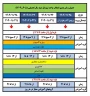 جدول زمان بندی انتخاب واحد نیمسال دوم سالتحصیلی  ۱۴۰۵- ۱۴۰۴